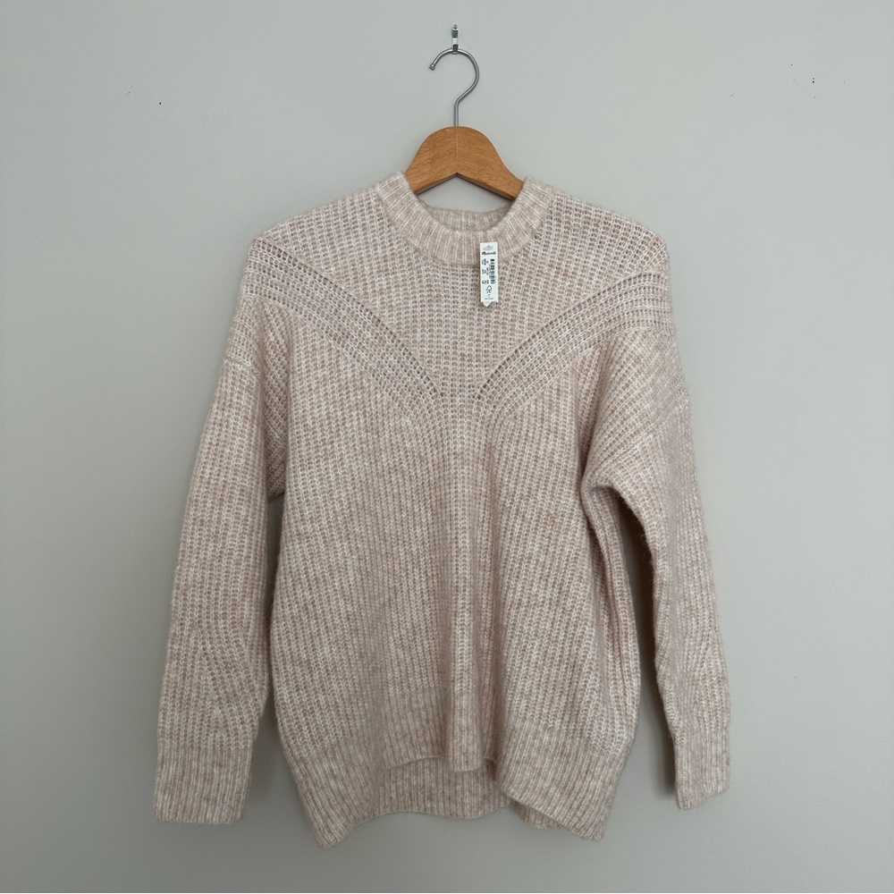 Madewell Belfiore Ribbed Pullover Sweater - Picture 2 of 8
